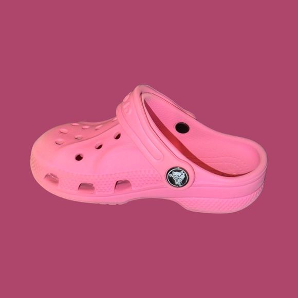 Toddler Crocs Pink Baya Clog Size C 8 - Picture 3 of 6